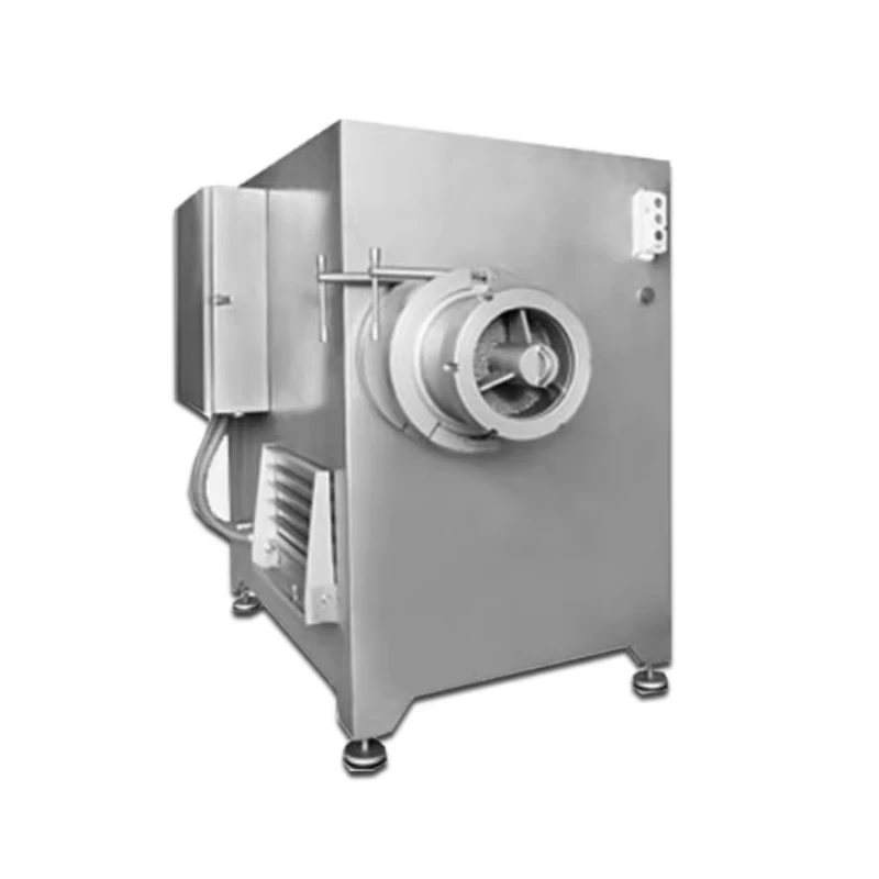Moedor de carne automático industrial, máquina picadora de carne congelada