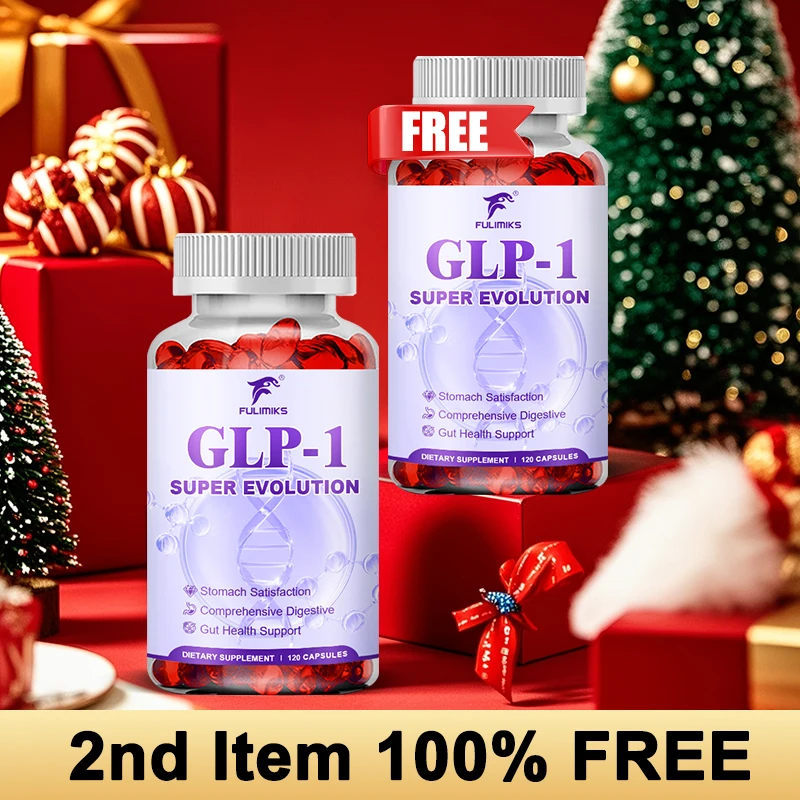 

GLP-1 Supplement Capsules, Contains Active Probiotics, Synbiotics, Antioxidant, Balanced Diet, Digestion, Gut Health, Immune