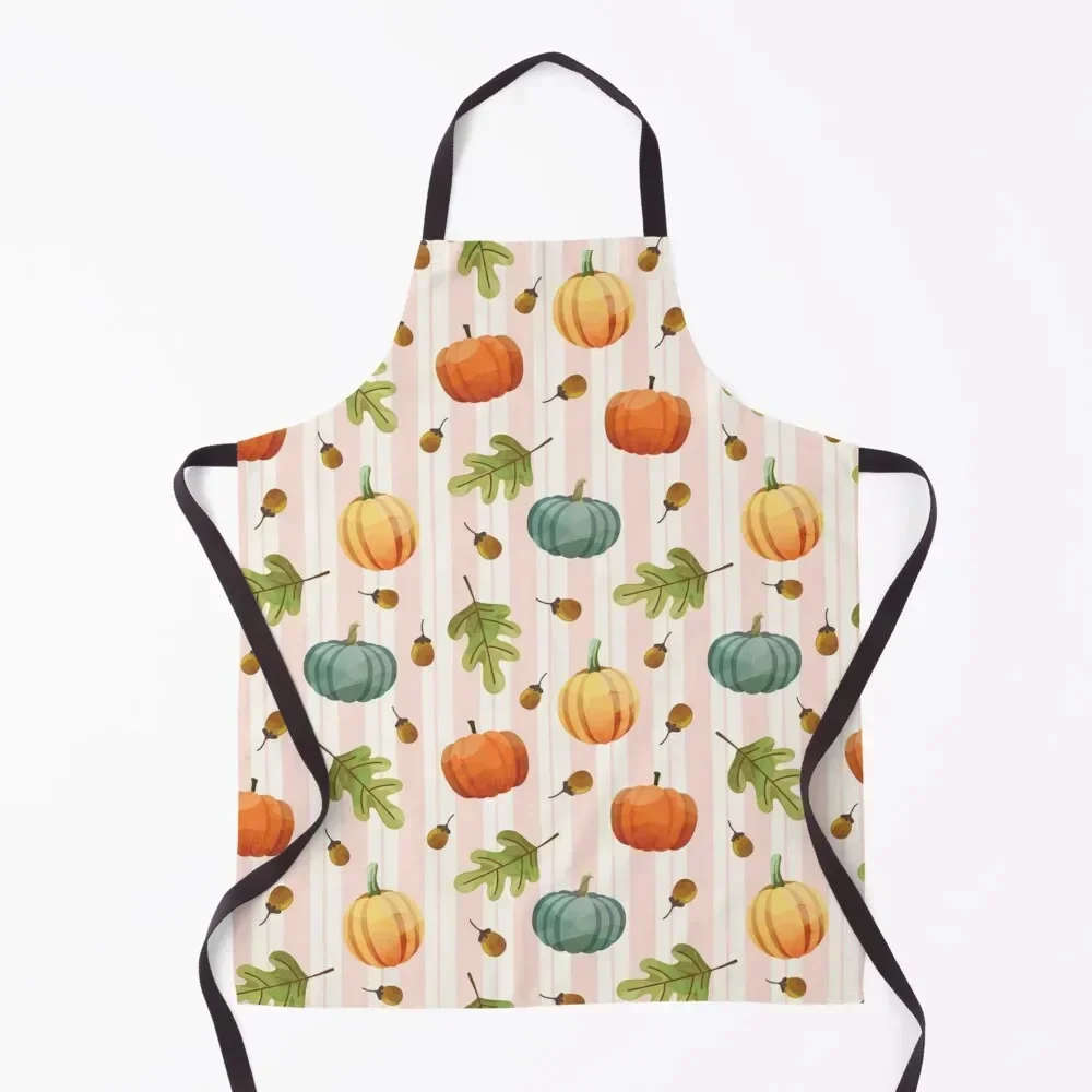 

The Colorful Pumpkin Patch Apron Beauty waiter Kids Restaurant Apron