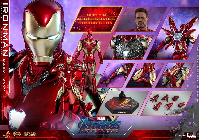 

In Stock Original HotToys HT 1/6 MMS528D30 Avengers Alloy Iron Man MK85 Toy Collection Model Action Figure Movie Character Gift