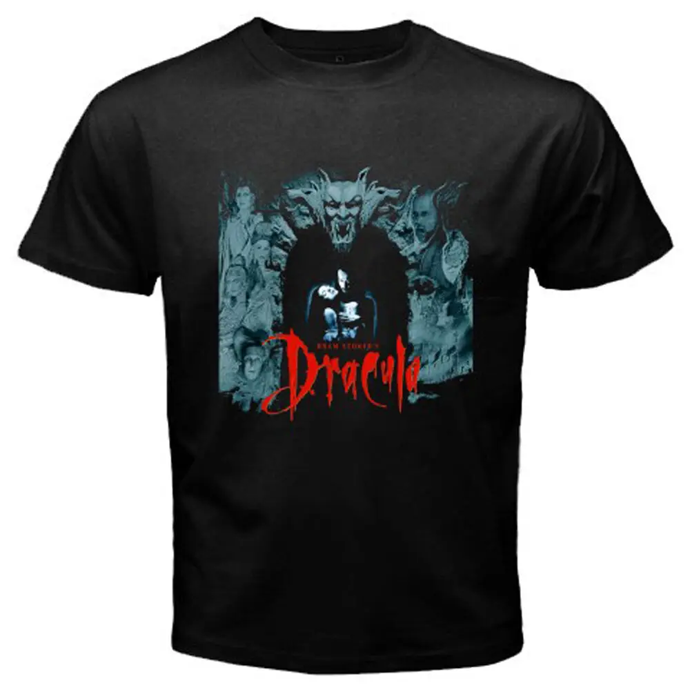 

New Bram Stoker's Dracula 90's Horror Movie Men's Black T-Shirt Size S to 5XL