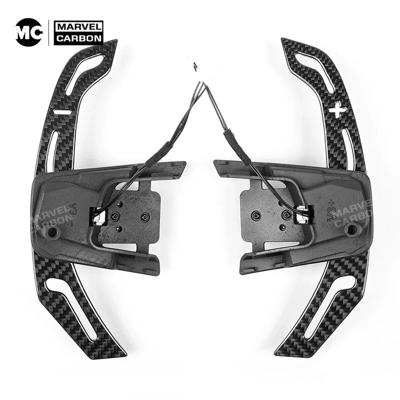 Quick Release MK7 MK7.5 Steering Wheel Shift Magnetic Carbon Fiber Paddle Shifter Extensions