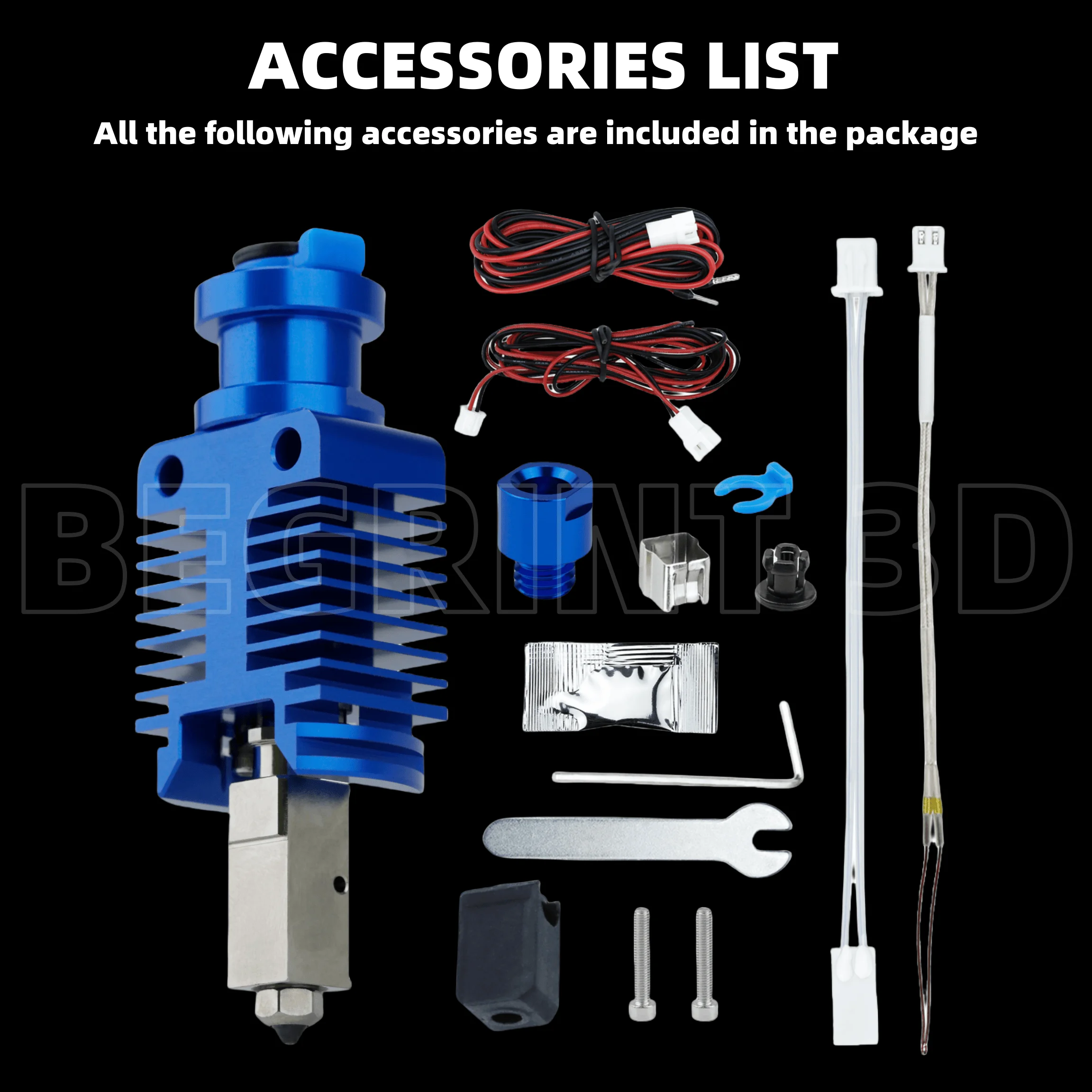 New Upgrade TZ-E3 3.0 Hotend Kit For Ender 3/CR10/VORON 2.4 Hight Speed Print Head Hi-End Extruder J-head Hot End For Ender3 V2