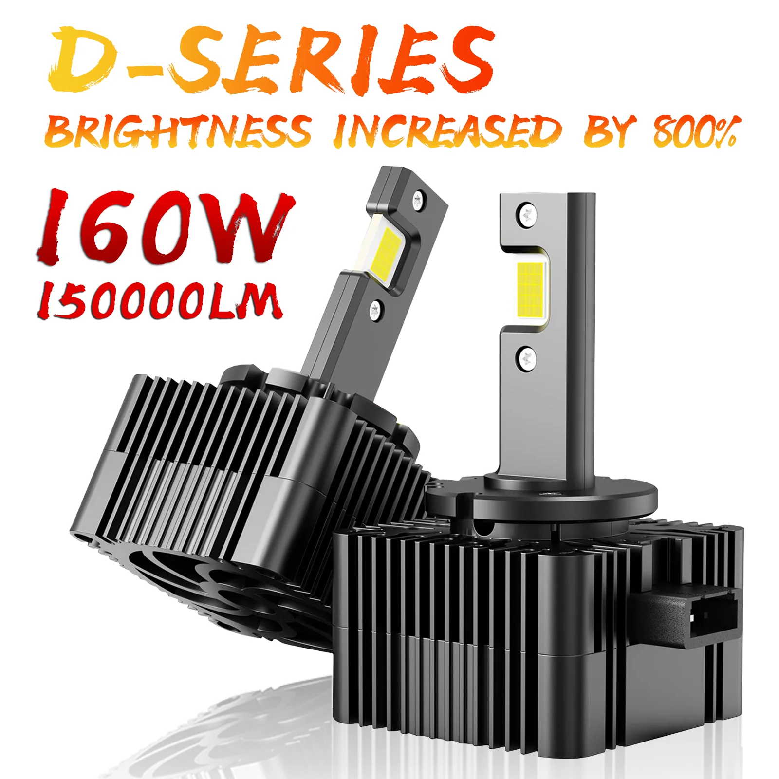 

150000LM D3S LED D1S D2S D4S D5S D8S Led 160W Headlights HID D1R D2R D3R D4R D5R D8R Bulb Canbus Car Light Auto 6000K 12V 24V