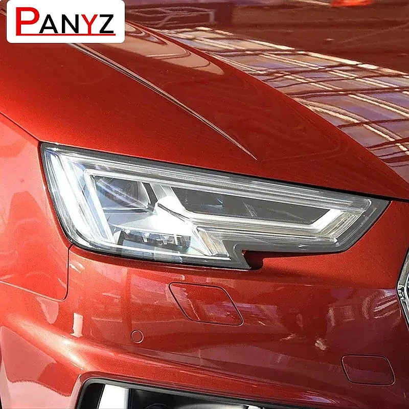 

Car Headlight Protective Film Smoked Black Tint Wrap Vinyl Transparent TPU Sticker For Audi A4 S4 RS4 B8 B9 8K 8W 2012-On 2022