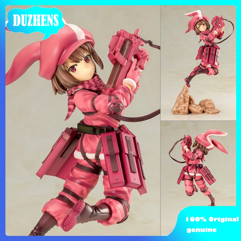 100% Original:Anime Gun Gale Online LLENN 25cm PVC Action Figure Anime Figure Model Toys Figure Collection Doll Gift