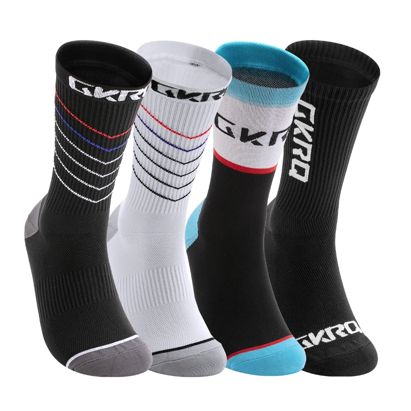 2 pairs New cycling socks High Quality compression socks men and women soccer socks basketball Outdoor Running Professional