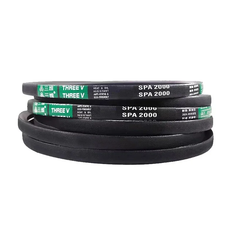 Outer circumference:1800mm-3550mm Rubber V Belt Type SPA Transport Strap Narrow Drive Conveyor Belts