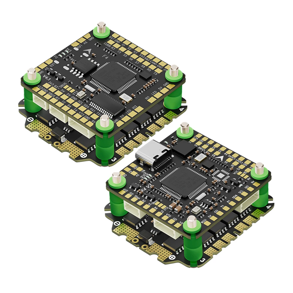 

Aocoda-RC AocodaRC F475S V3 6S/V4 8S Stack F405 Контроллер полета 75A 4in1 ESC 30*30 мм