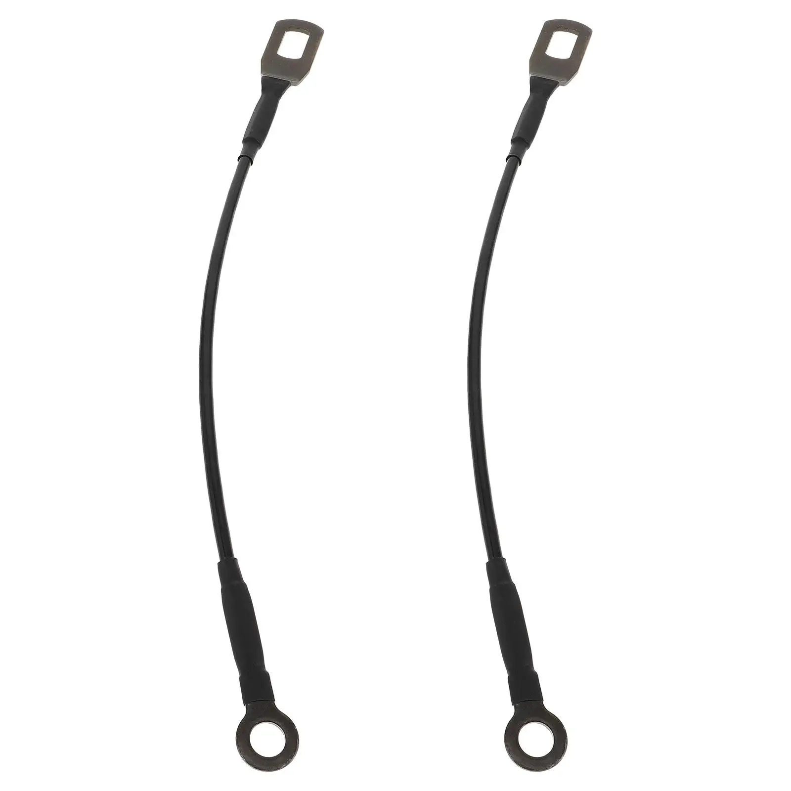Heavy Duty Tailgate Cables Kit for Pickup Trucks – 2PCS Rubber-Steel Rear Lift Support Straps with Bolts