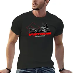 VSTROM TOURISM RED T-Shirt hippie clothes for a boy anime clothes cheap stuff vintage t shirt men