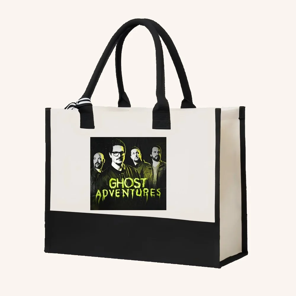 مغامرات 2026 وصول جديد موضة عملية واسعة قابلة لإعادة الاستخدام حمل حقيبة نمط طباعة 2 لهجة الثقيلة الكتف الكبير B #4