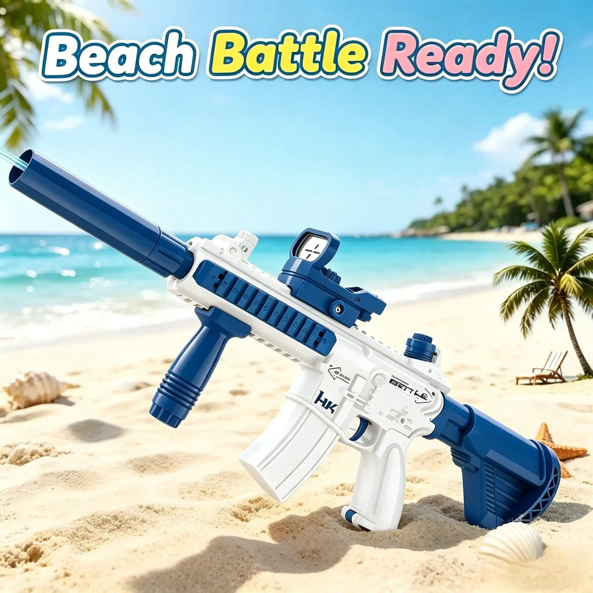 

Electric Water Gun For Kids,Automatic Squirt Guns For Boy & Girl Adults Water Blaster,Spray Distance Up To 32ft ,Waterblaster,Pink& Blue,62cm Plastic Toy.