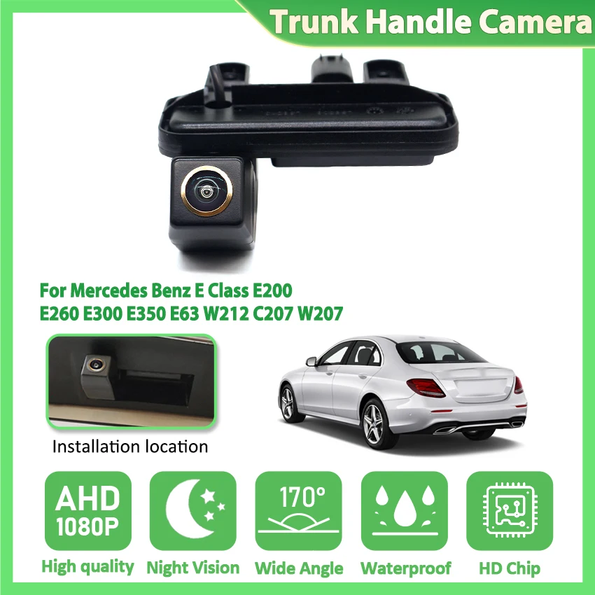 

170 ° Автомобильная камера заднего вида 1080P для Mercedes Benz E Class E200 E260 E300 E350 E63 W212 C207 W207 ночного видения заднего вида