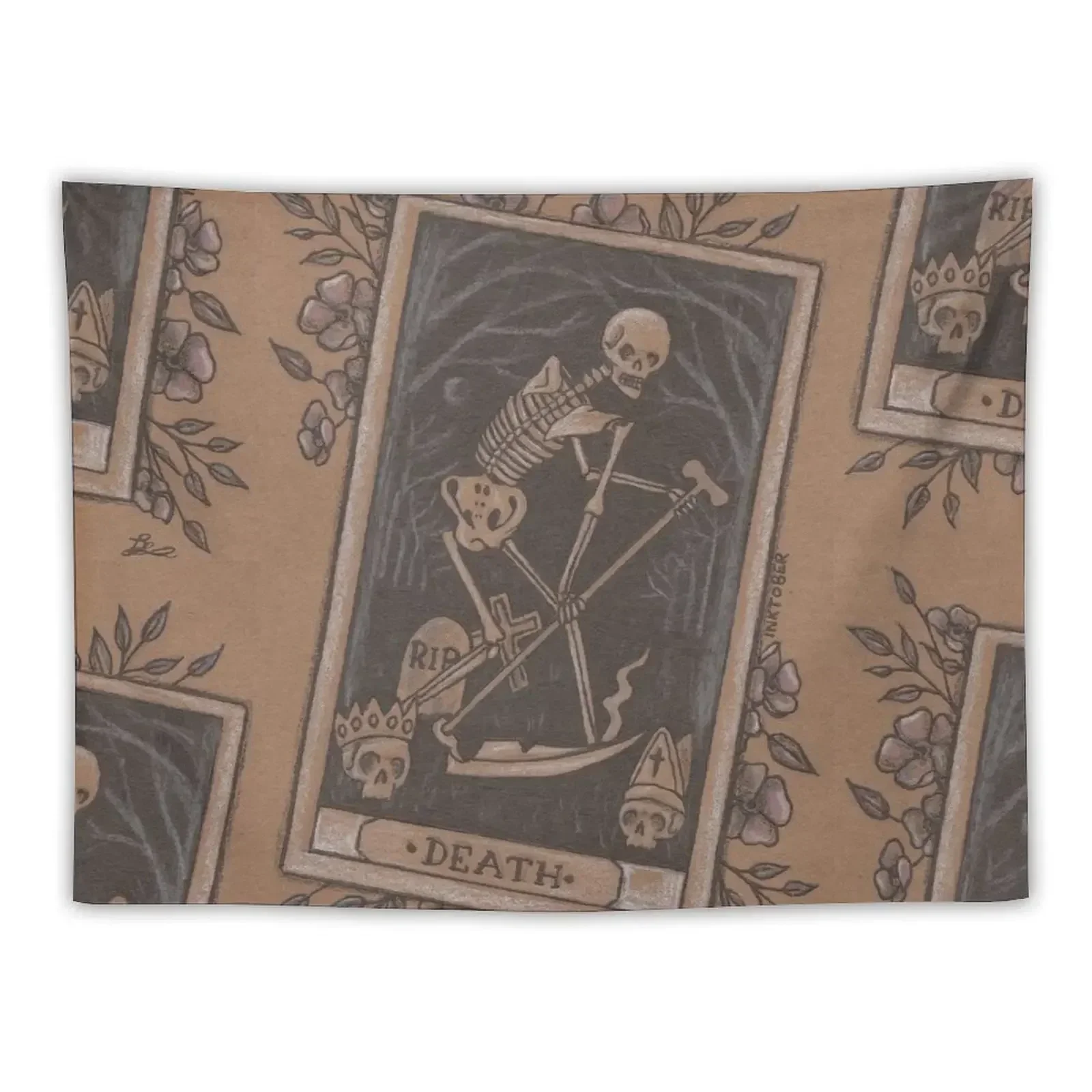 

Death Tapestry Wall Hanging Decor Wall Deco Hanging Wall Tapestry