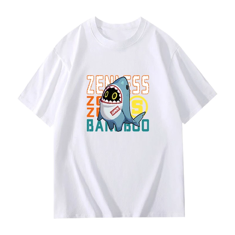 Zenless Zone Zero Belle T Shirt Women Men  Summer Crewneck Short Sleeve  Anime ZZZ Tshirt unisex  Cotton Tees