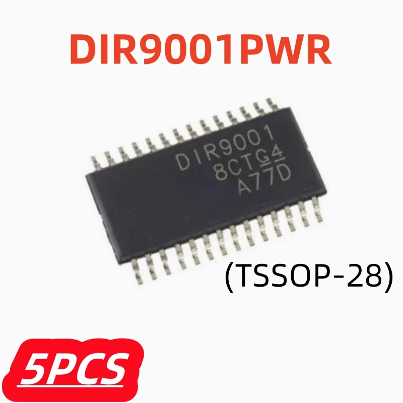 

5Pcs/lot 100% New DIR9001PWR DIR9001PW DIR9001 TSSOP28 pin Audio Receiver Chip Original