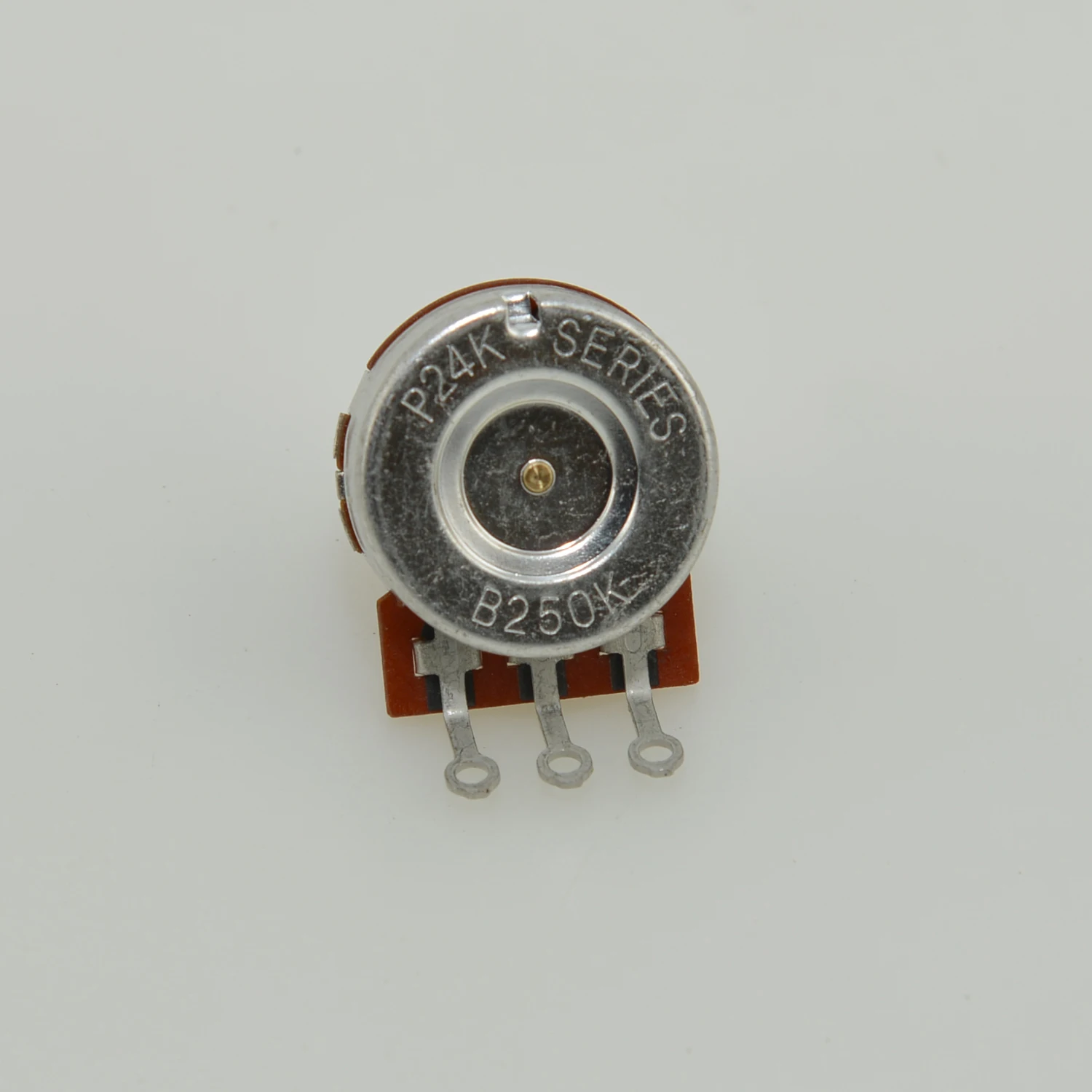 1 Stück 3/8" Messing kurze lange Split Shaft Potentiometer Töpfe 250K 500K Option für E-Gitarre und Bass Tone Volume Teile – Detail 5