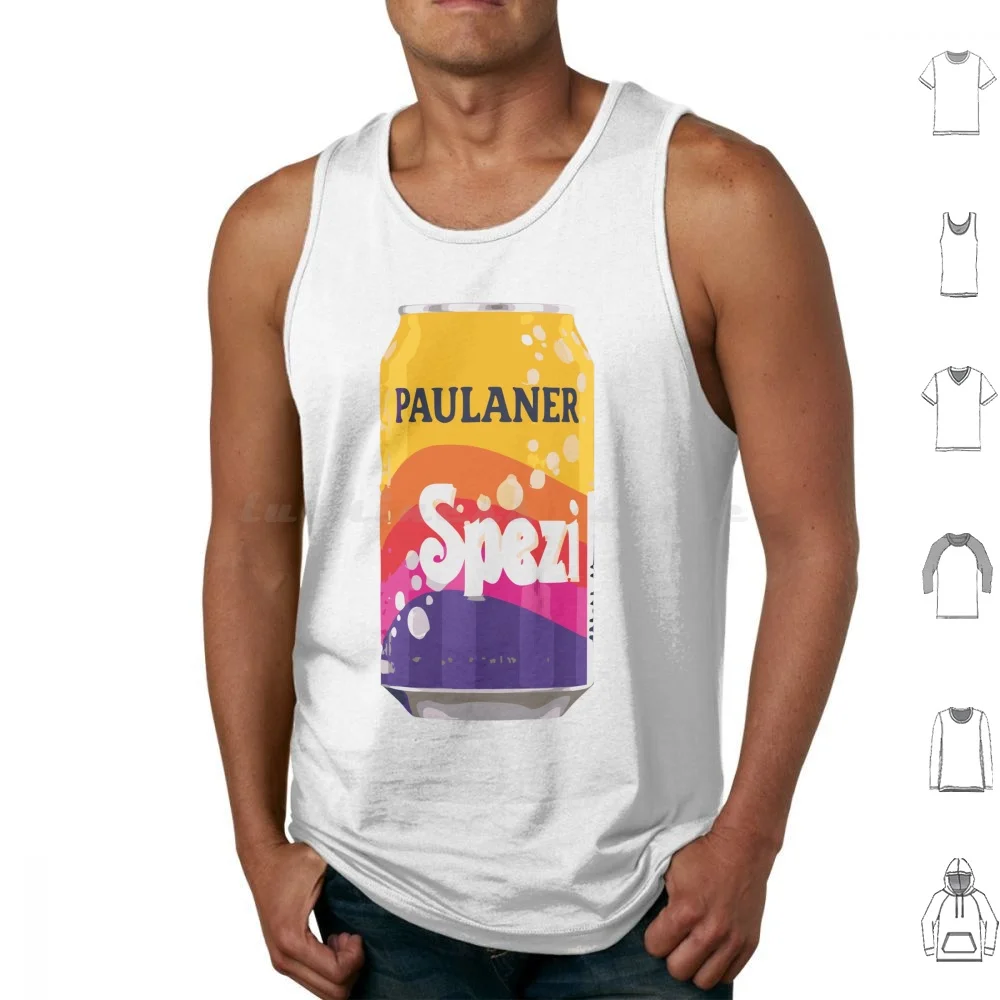 Paulaner Spezi Tank Tops Print Cotton Paulaner Spezi Paulaner Spezi Paulaner Spezi Germany Paulaner Spezi Beer Spezi