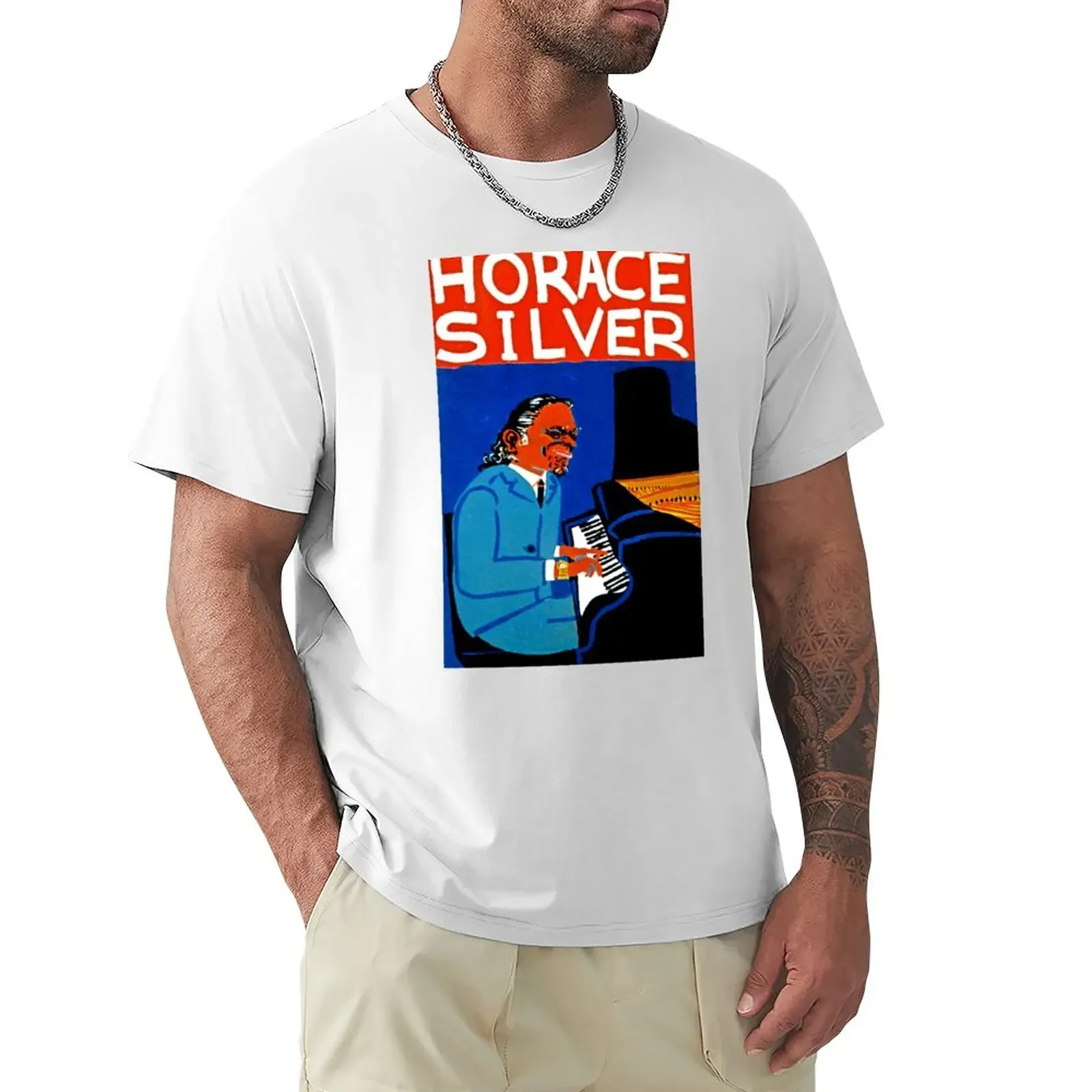 

Horace Silver T-Shirt plus size tops funnys quick-drying T-shirts for men cotton