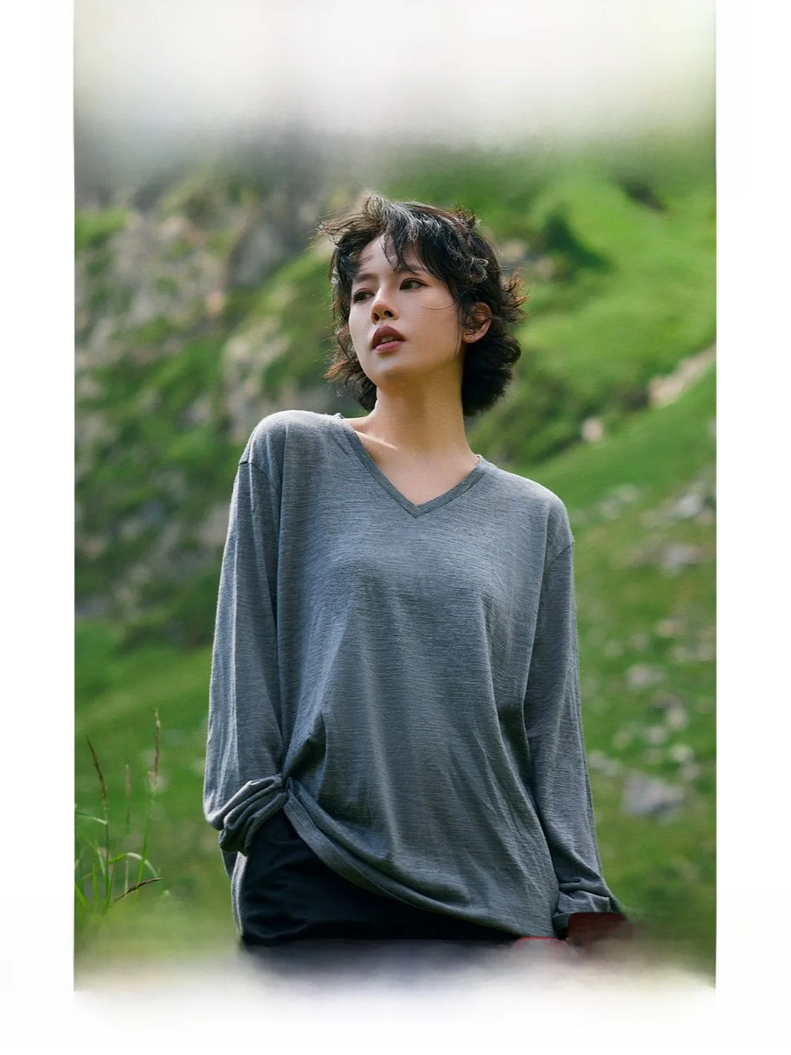 

Casual Long Sve T-irt Pure Desire Lazy Sle Women's Full Australia V-ne Knitted Top Commute Sle Stand Fit Summer...