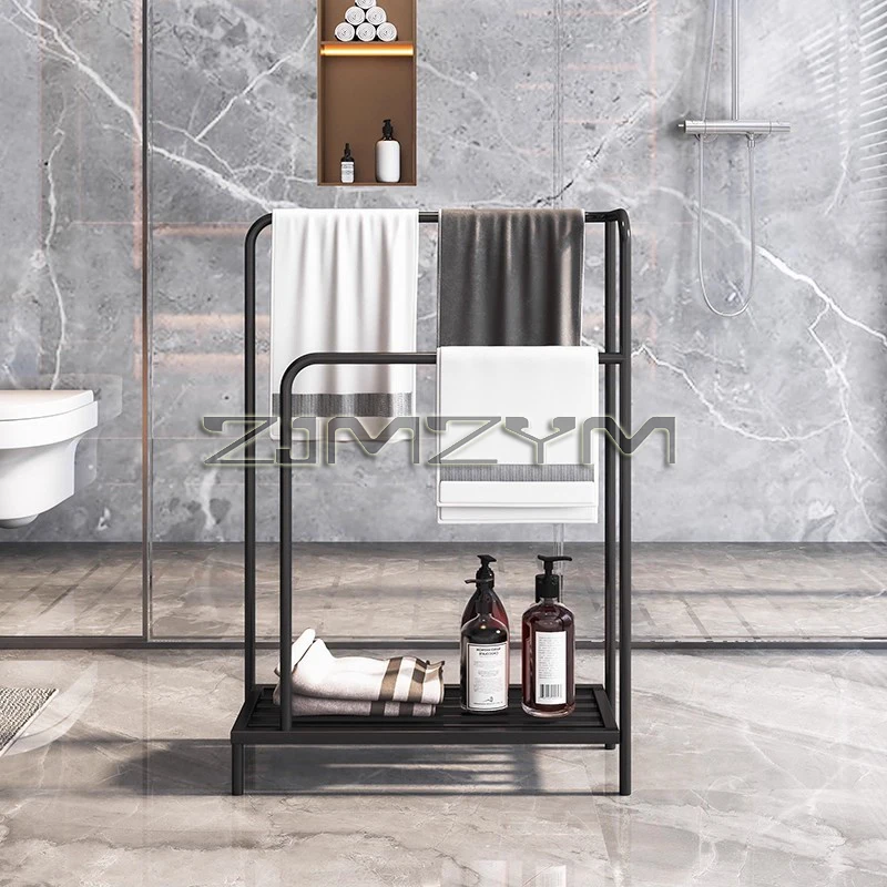 

Напольная вешалка для полотенец, многофункциональная полка для хранения в ванной комнате, стеллаж для одеял для гостиничного шкафа, прачечной, дома, дома