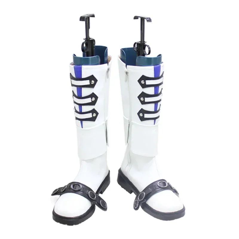 

2025 RealCos Alphinaud Leveilleur Game FF14 Cosplay Prop Halloween Carnival Boots Anime PU Leather Shoes Custom Ma