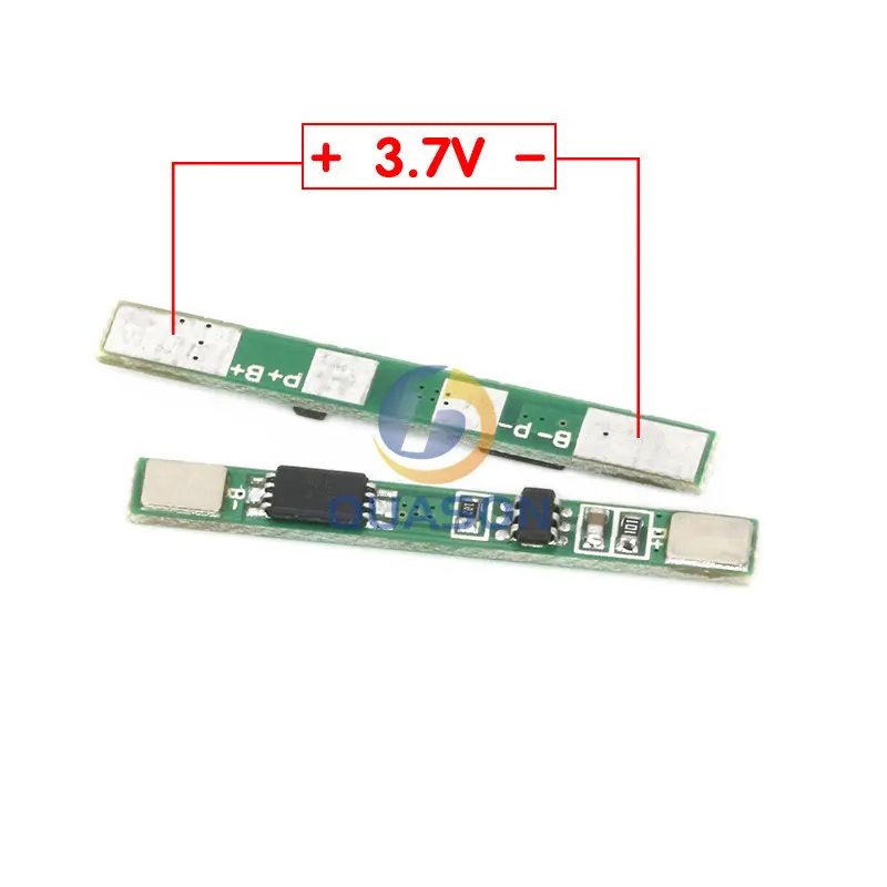 5PCS/LOT 1S 3.7V 3A li-ion BMS PCM battery protection board pcm for 18650 lithium ion li battery