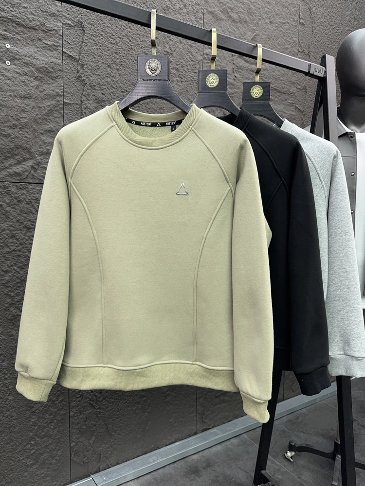 

Мужская толстовка Pampa& SVIP High-End с 3D-дизайном, на флисовой подкладке, утепленная, осенне-зимняя, с круглым вырезом, комфортная, теплая, повседневная, модная