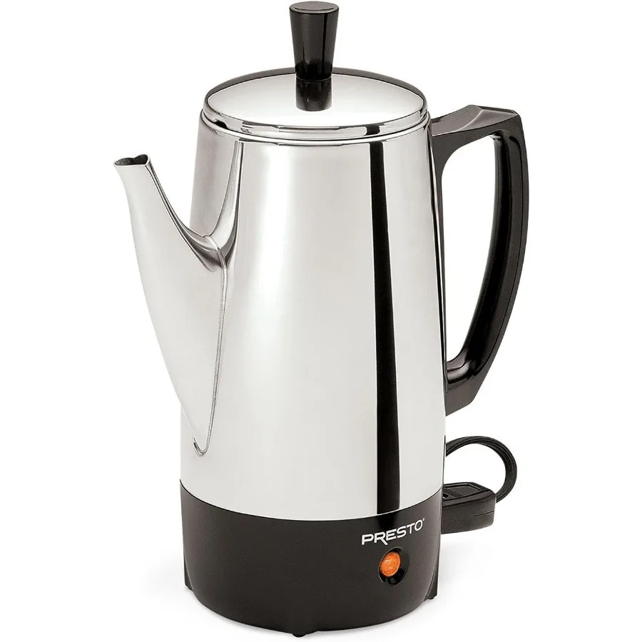 

02822 6-Cup Stainless-Steel Coffee Percolator