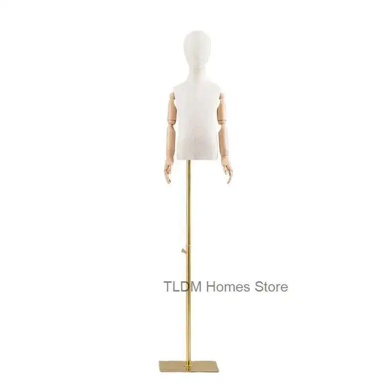 

Манекен для мальчиков и девочек, детская модель одежды, витрина, стенд, манекен, магазин одежды, верхняя часть тела, детский реквизит h