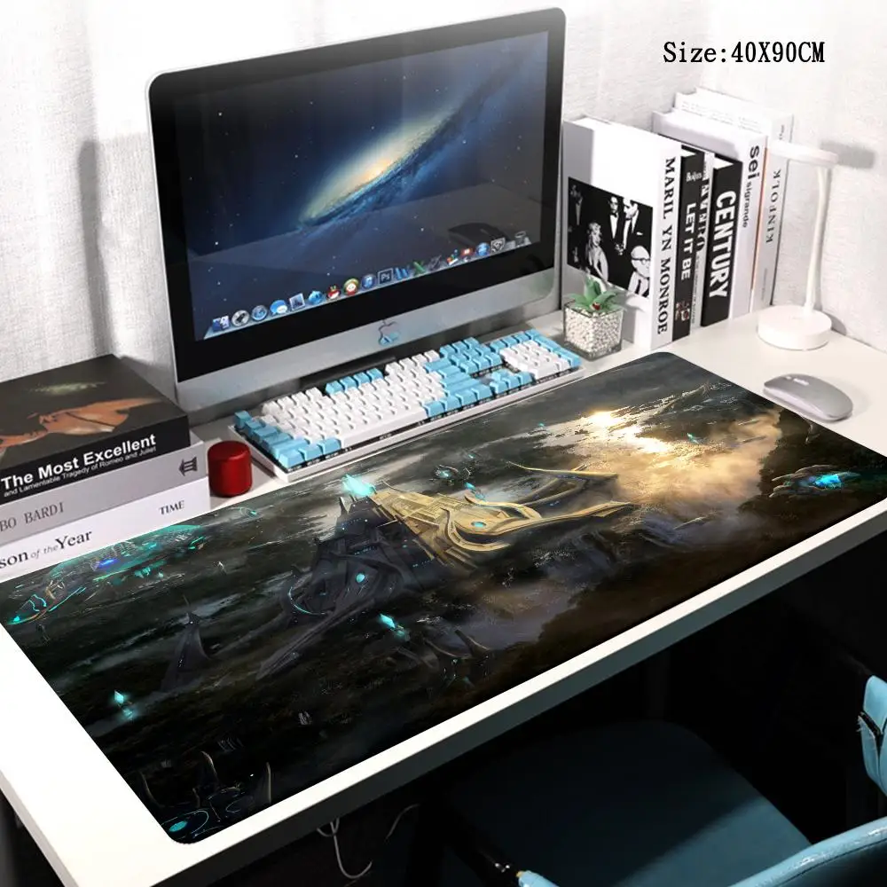 StarCraft Table Computer Desk Rug Accessories Mousepad Pc Gaming Keyboard Mouse Mats Large Office Carpet Gamer Cabinet Mouse Pad