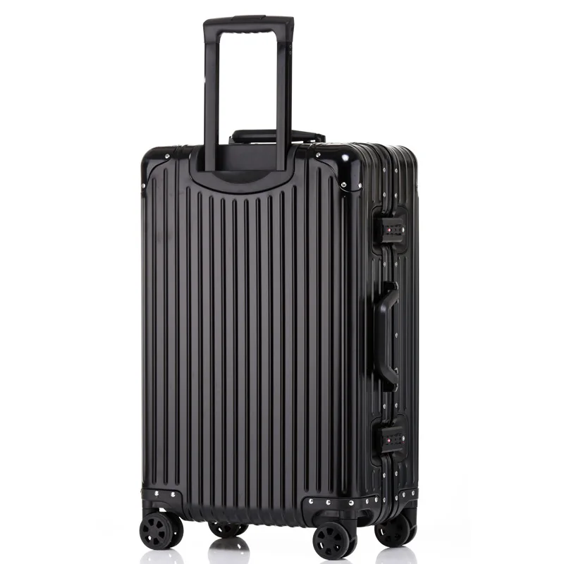 Business Classic All Aluminum Alloy Trolley Case Hard Case 20 \