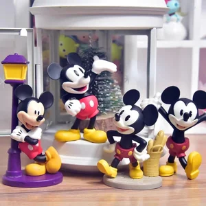 ديزني ستيمبوت ويلي ميكي ماوس أنيمي الشكل نموذج لعب كيك الجدول ديكور تحصيل الدمى لعب هدايا للأطفال أفضل 10 دمية Kaws للمبيعات - No5