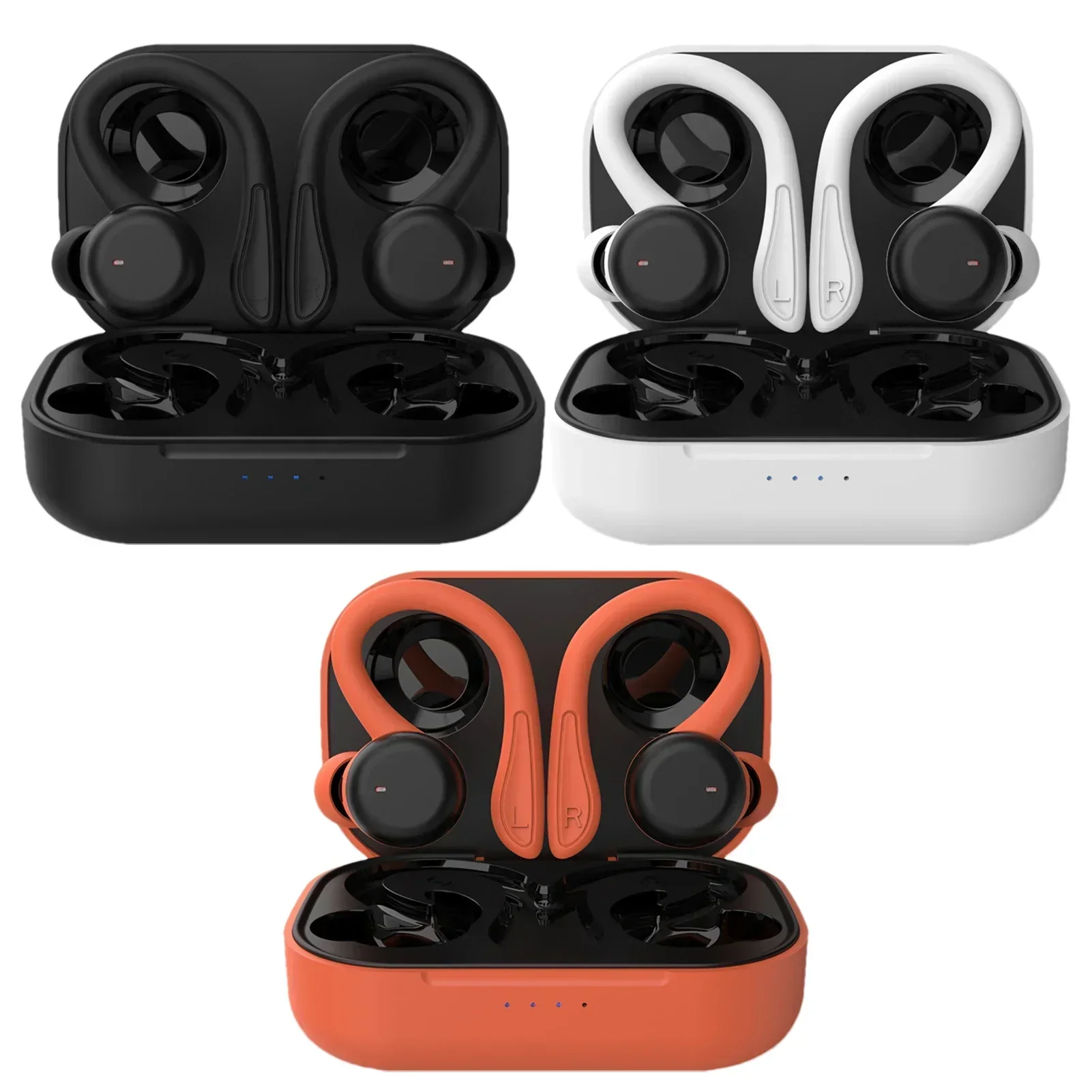 

headphones in-ear true wireless headphones waterproof wireless Bluetooth headphones high-capacity ear-hanging sports