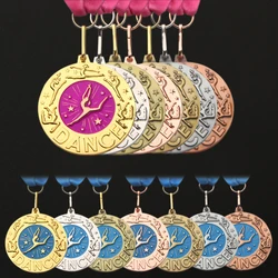 Customized Medal Hot Selling Dance Medal High quality Zinc Alloy Medal with Ribbon Gift