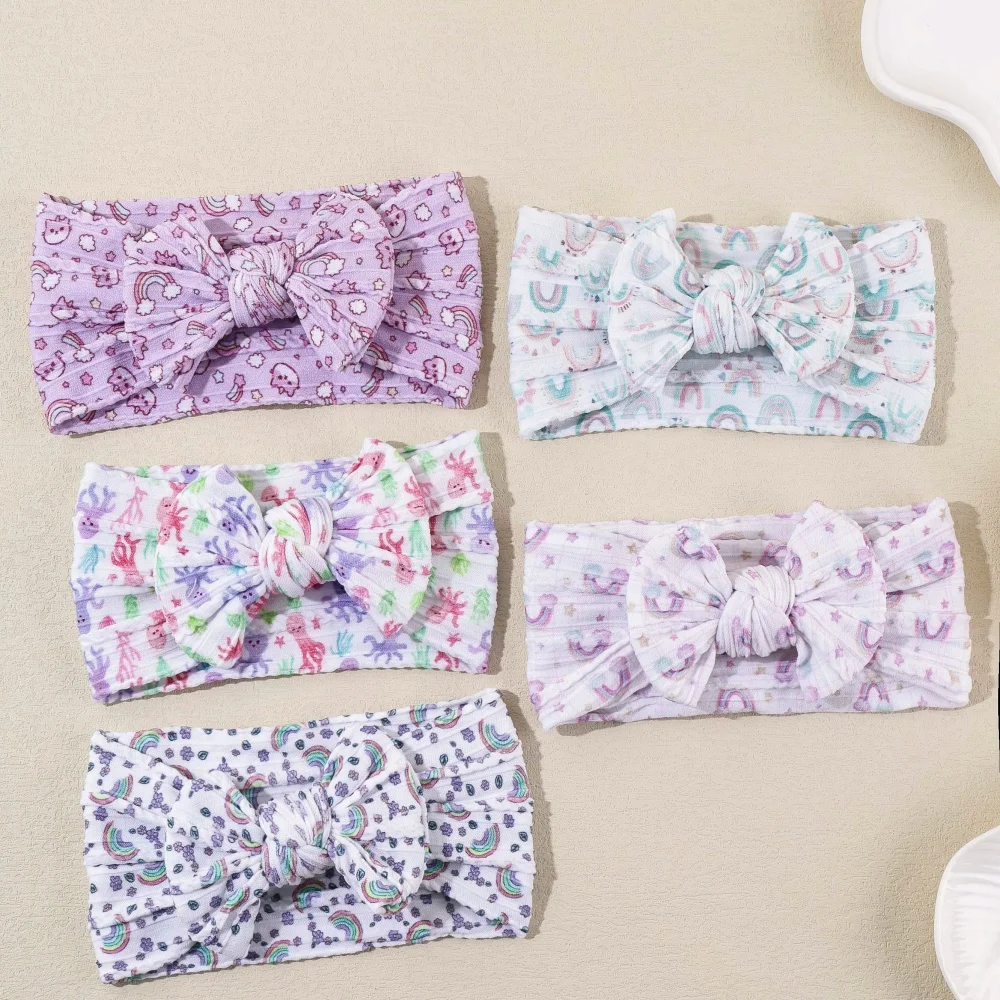 20-piezas-de-turbantes-de-punto-trenzado-para-ninas-diademas-de-nailon-con-estampado-de-arcoiris-colorido-accesorios-para-el-cabello-de-bebes-venta-al-por-mayor