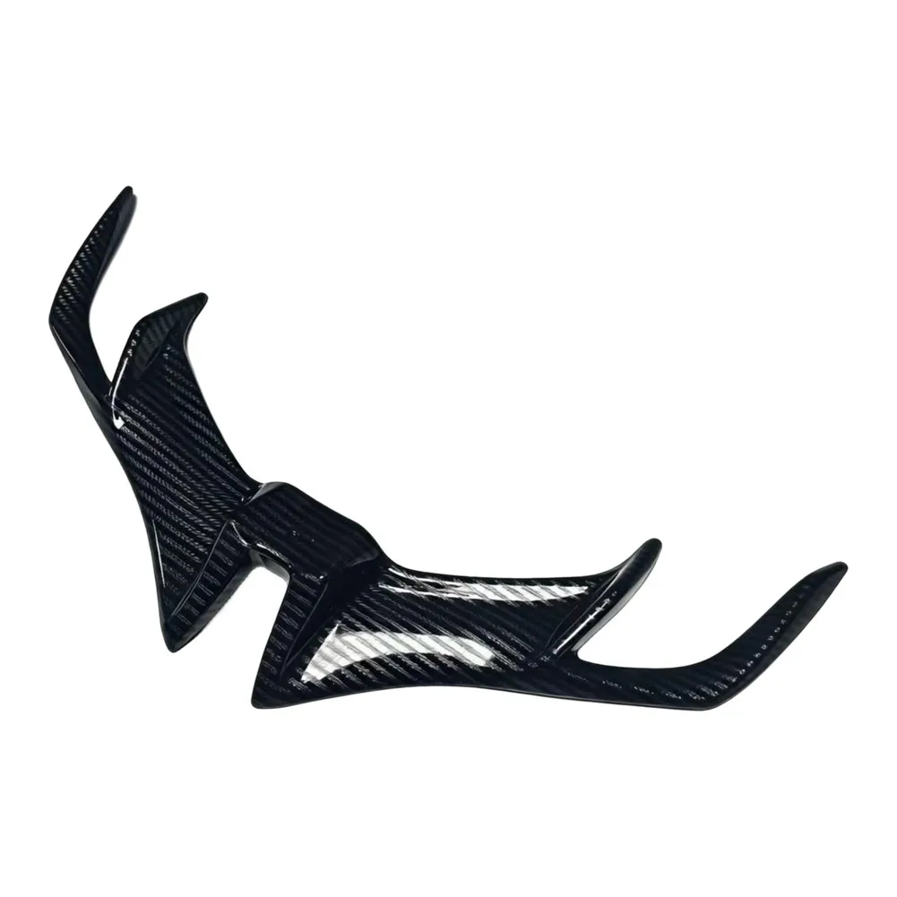 For Motorcycle Modification Carbon Fiber Motorcycle Winglets Aerodynamic Guards ABS Plastic Aerodynamic Design Direct Fit