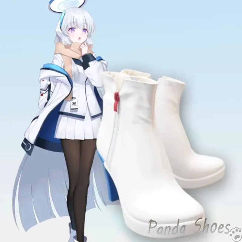 Blu Archivio Ushio Noa Scarpe Cosplay Gioco Anime Cos Stivali Comic Noa Costume Cosplay Scarpe Prop per Con Festa di Halloween