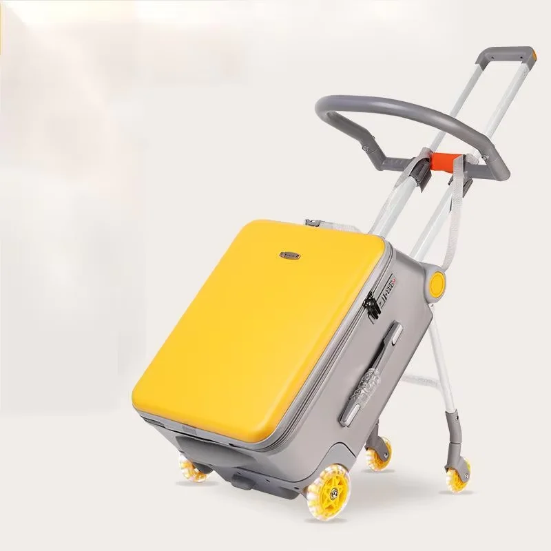Kinderwagen Reizen Koffer Rijden En Zitten Multifunctionele Waterdichte En Slijtvaste Kofferkoffer Bagage