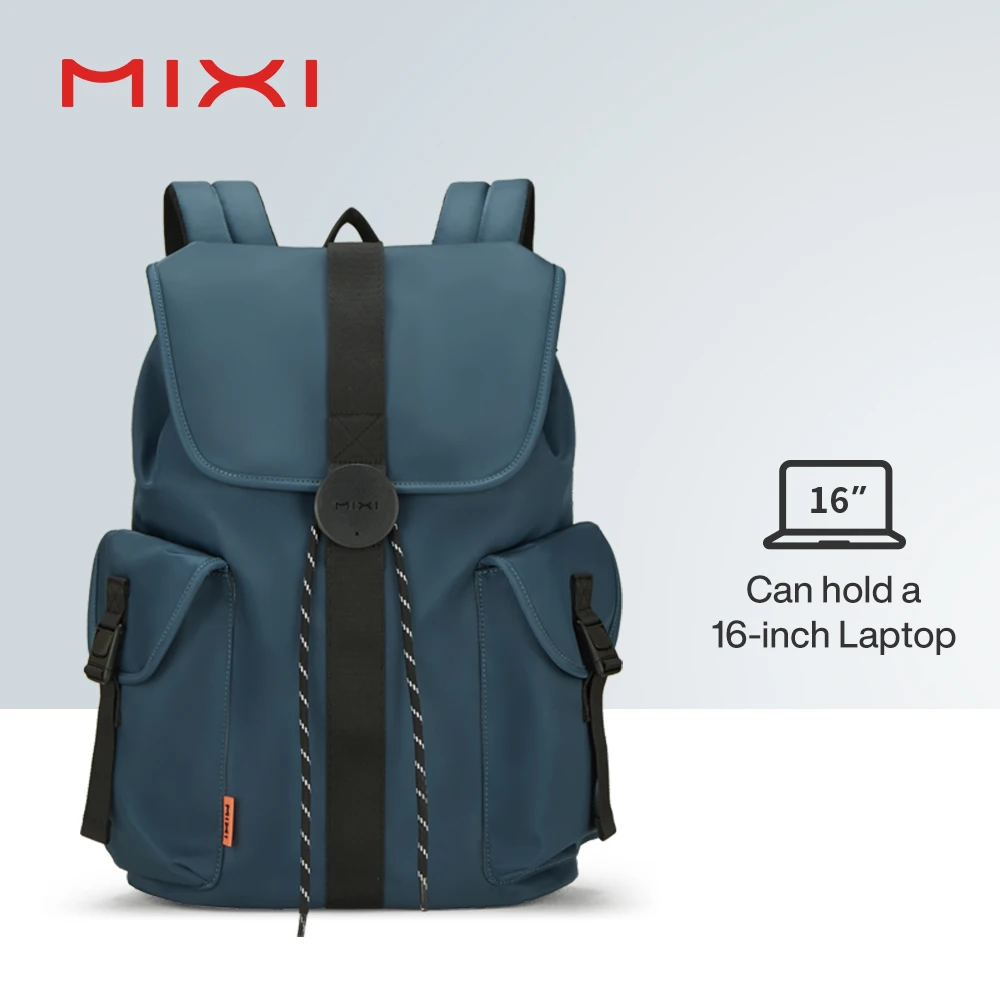 Mixi Neue 16'' Laptop Rucksack Männer Wasserdichte Leichte Casual Reise Schule Taschen Frauen Im Freien Rucksack 17 Zoll Weiß M5228 5