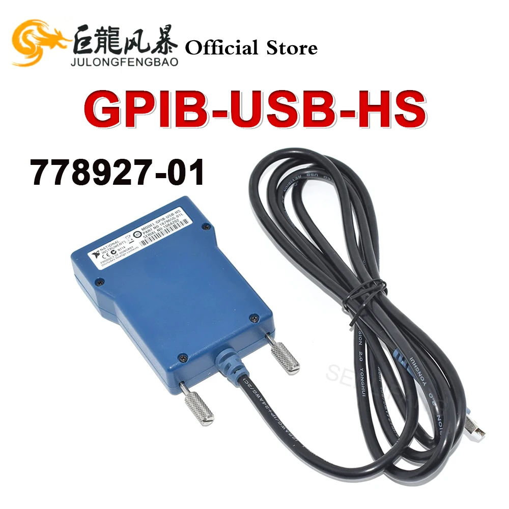 

National Instrumens NI GPIB-USB-HS 778927-01 Controller for IEEE 488 USB Interface Adapter