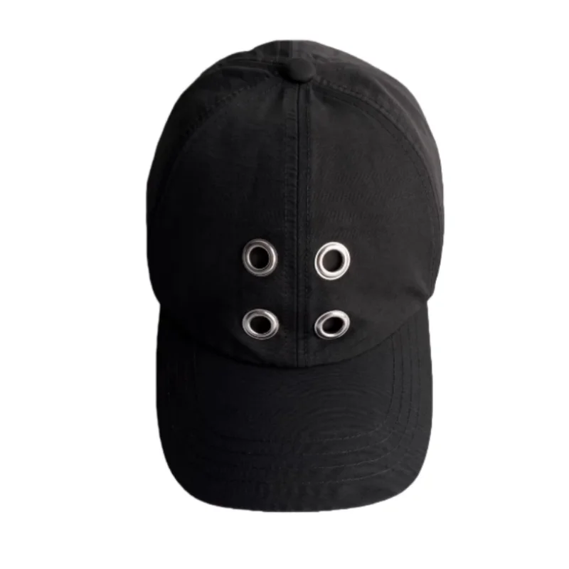 

Мужская бейсболка в уличном стиле, готическая черная кепка с козырьком, осенняя повседневная кепка для уличной моды, винтажная кепка-уточка от солнца
