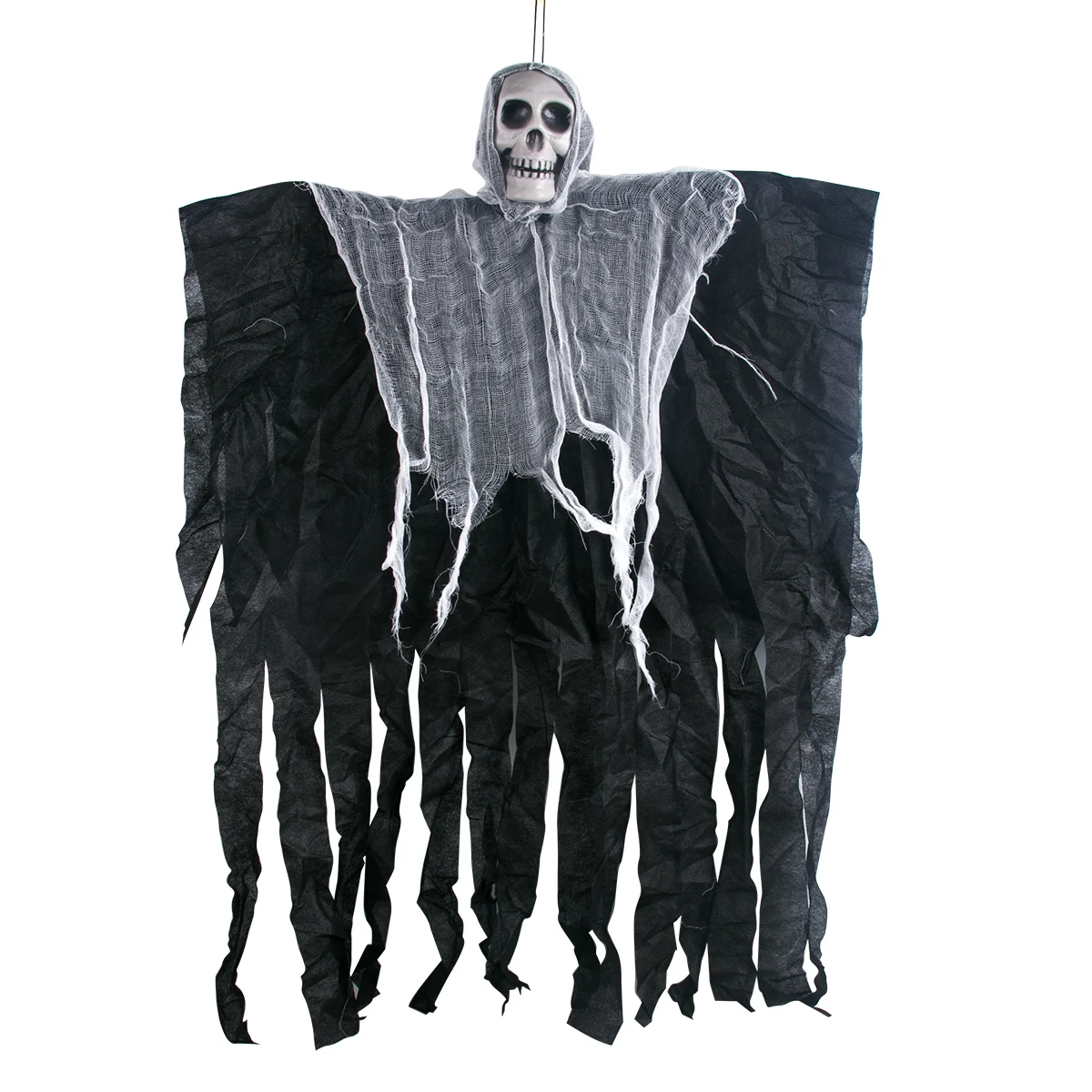 

2024 Halloween Hanging Skull Ghost Haunted House Decorations Horror Props Halloween Party Indoor Outdoor Home Door Bar Decor