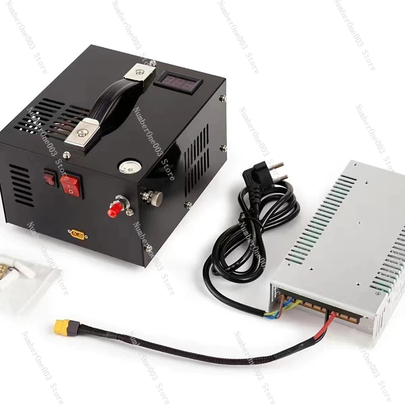 High Pressure Car Pump with Transformer Diving Inflator Tyres Portable PCP Air Compressor