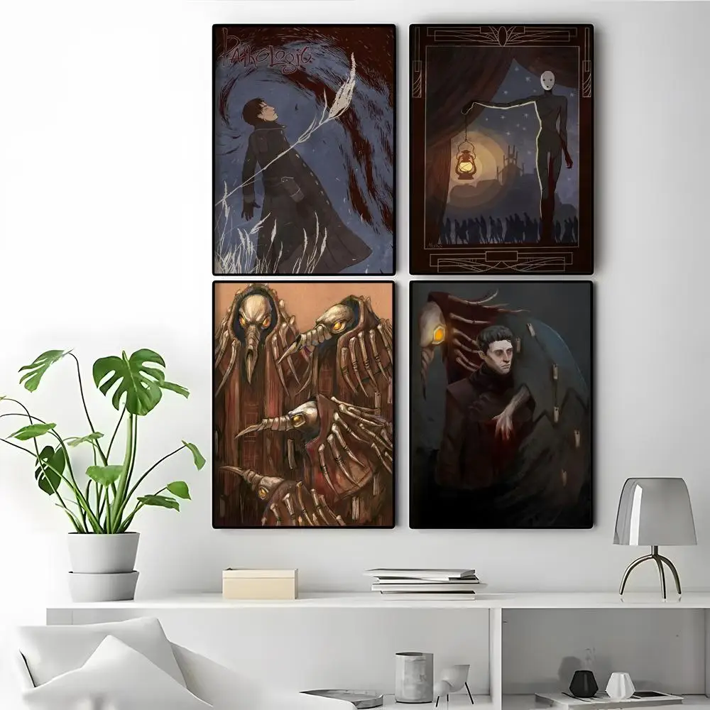 Horror Game P-Pathologic Cool Room Accessories Hipster Room Vibe Bedroom Wall Art Poster