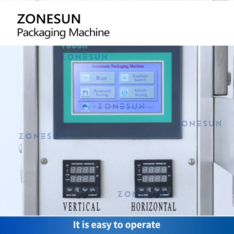 Zonesun-自動ポーチ充填およびシーリングマシン,ペースト,蜂蜜,ジャム,ケチャップ,多機能,包装,ZS-S100