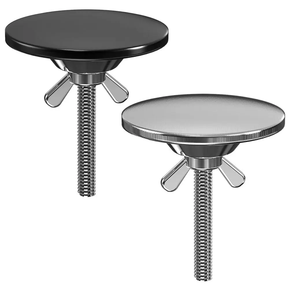 Faucet Decorative Covers Stainless Steel Metal Water Stopper Faucet Hole Cover Sink Plug Sink Hole Cover Tap Hole Plug