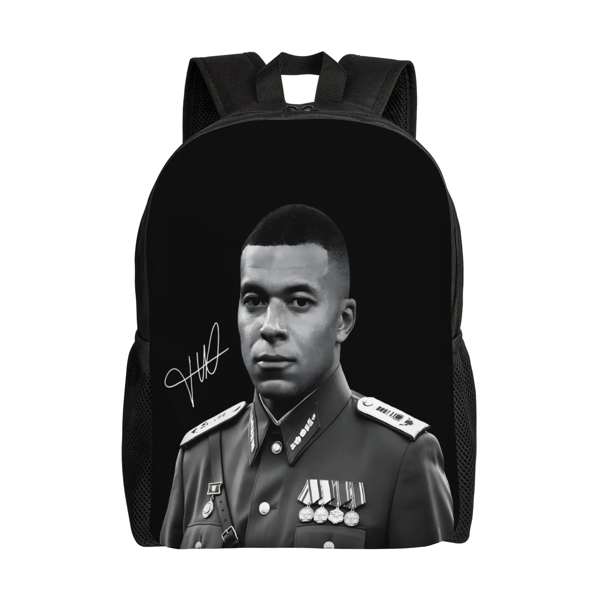 2026 Dictador Kylian Mbappe Meme Backpack  Outdoor Style Backpacks Male Colorful Big School Bags Modern Rucksack
