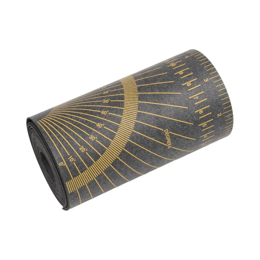 Yellow Wrap Around Tape Pipe Measuring Tool For 1-6 Inch Diameter Marking And Cutting Fitter Surveying Equipment